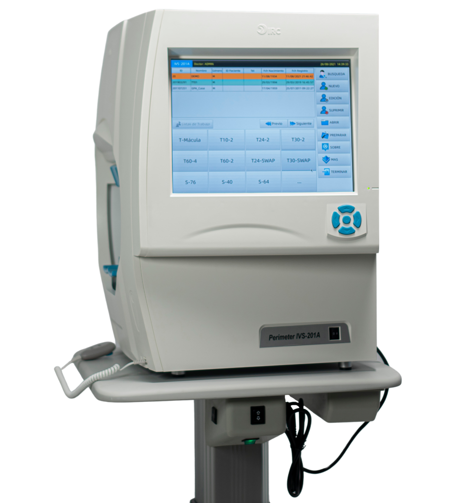 Perímetro IVS201A con mesa VT20